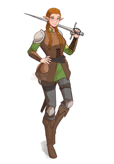 dnd full body commission
