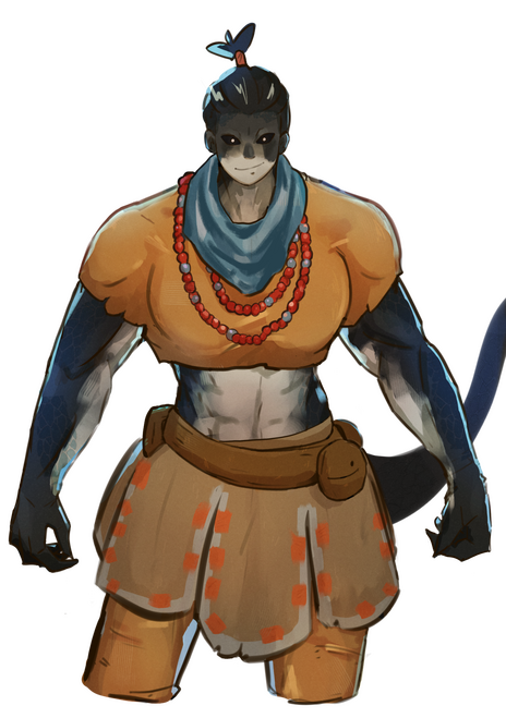 half body dnd commission